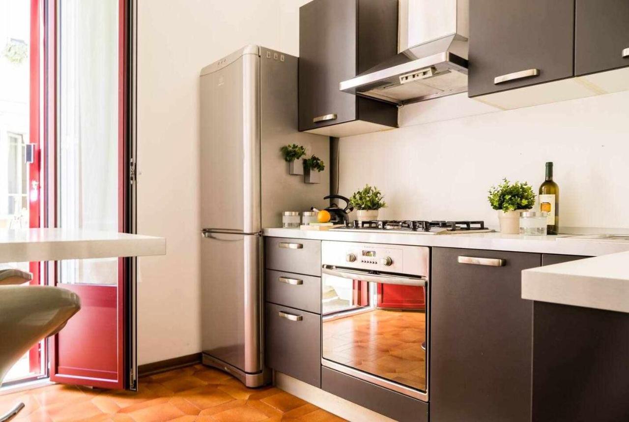 Ma08A Beautiful Flat With Terrace In Pta Nuova Leilighet Milano Eksteriør bilde